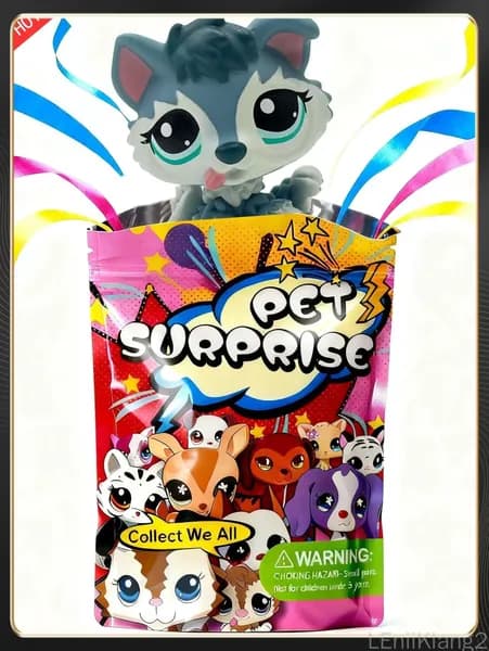 новая модельPet Shop #2036,лпс игрушки,Немецкий дог,Сосиска-дог,овчарка,собака,подарок для девочки(С упаковочным пакетом)