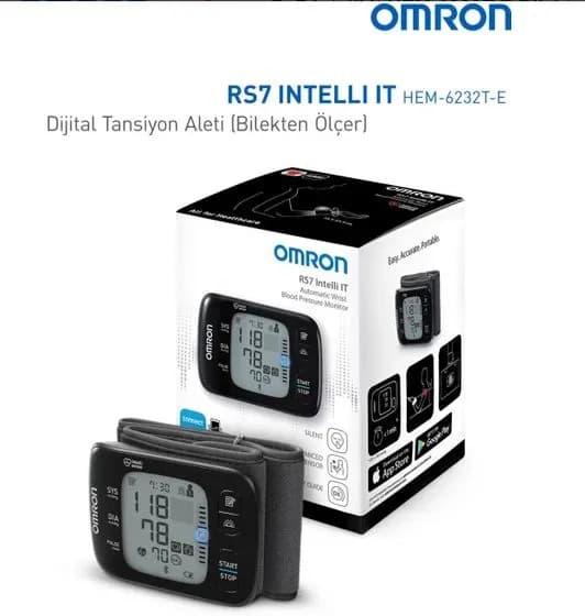 Omron RS7 Intelli IT Цифровой сфигмоманометр наручного типа