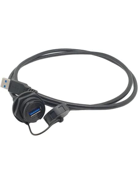 CNLINKO USB3.0 вилка + розетка, кабель 1 м, IP67
