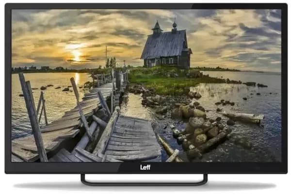 Leff Телевизор 24″ Full HD, черный