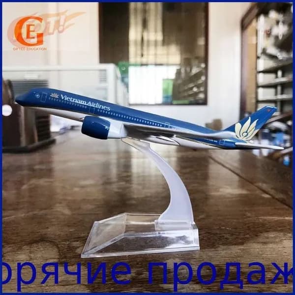 Металлическая Модель Самолета Vietnam Airlines Airbus 350