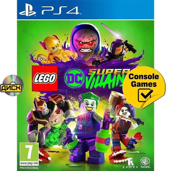 Игра PS4 LEGO DC Super Villains (русские субтитры) (PlayStation 4, Русские субтитры)