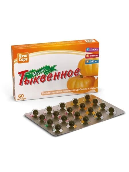 Масло Тыквенное, 60 капсул