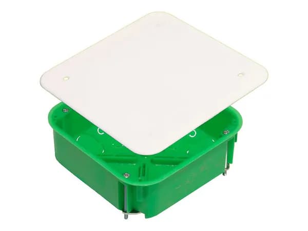 Коробка разветвительная 113 x 113 x 45 мм IP30 для гипсокартона HEGEL КР1201 1шт