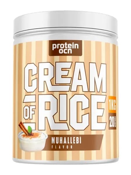 Protein Ocean Cream Of Rice, Рисовая мука со вкусом пудинга, 1 кг, 20 порций