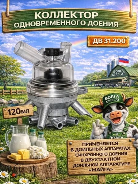 Коллектор одновременного доения ДВ 31.200