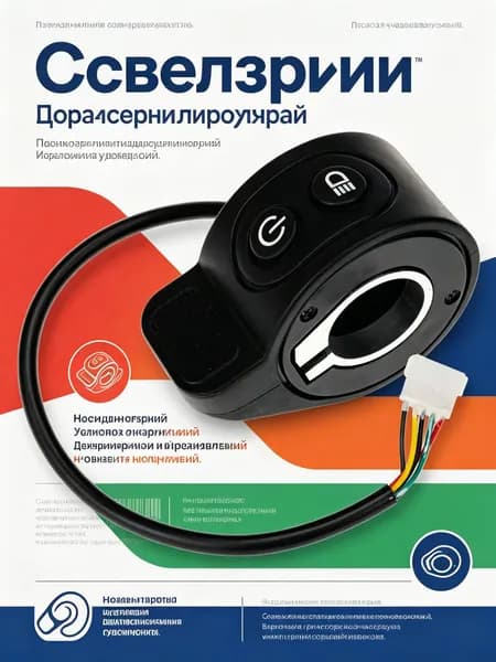 Курок газа для электросамоката Kugoo HX, HX PRO, Minipro Mi626