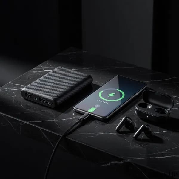 Чехол Power Bank 4x18650 с LCD дисплеем