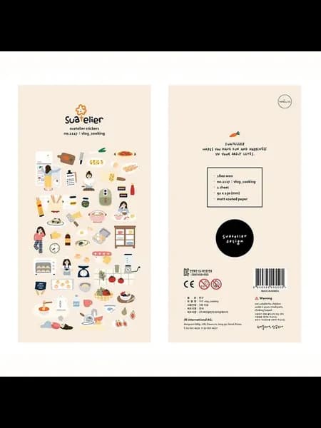 Набор стикеров Suatelier Kawaii F3033