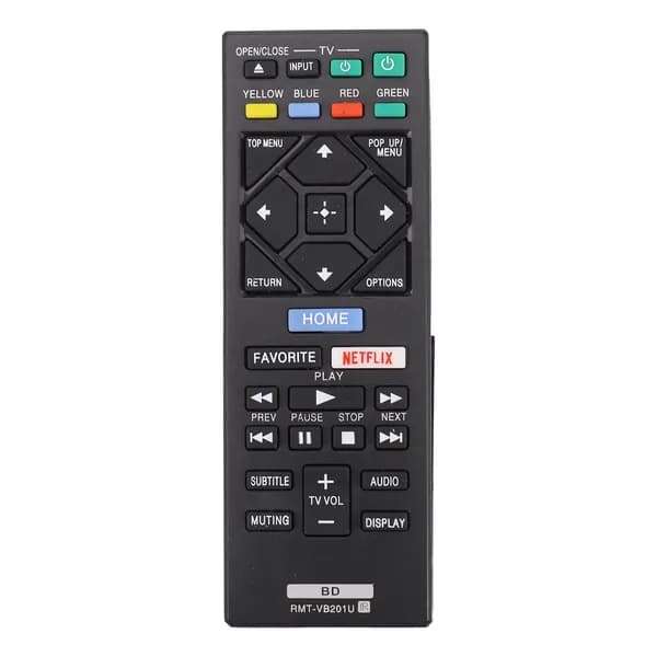 Новый пульт дистанционного управления RMT-VB201U для Blu-ray проигрывателей BDP-S3700, BDP-BX370 и BDP-S1700.