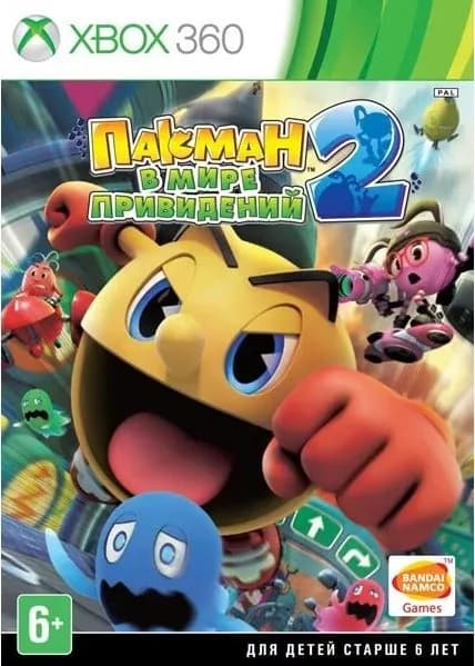 Pac-Man and the Ghostly Adventures 2 Пакман в мире приведений 2 Английский язык Видеоигра на диске Xbox 360. Товар уцененный