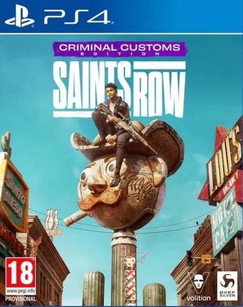 Игра Saints Row Criminal Customs Edition PS4 Русская Версия Диск на PS 4