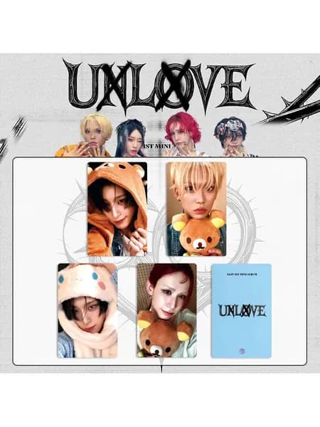 Фотокарточки UXLXVE Коллекционные карты Подарок для фаната K-pop XLOV карточки