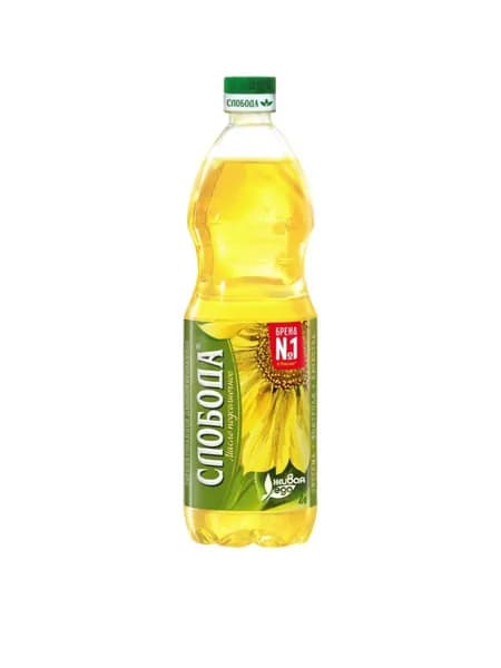Масло Слобода Подсолнечное, 1л