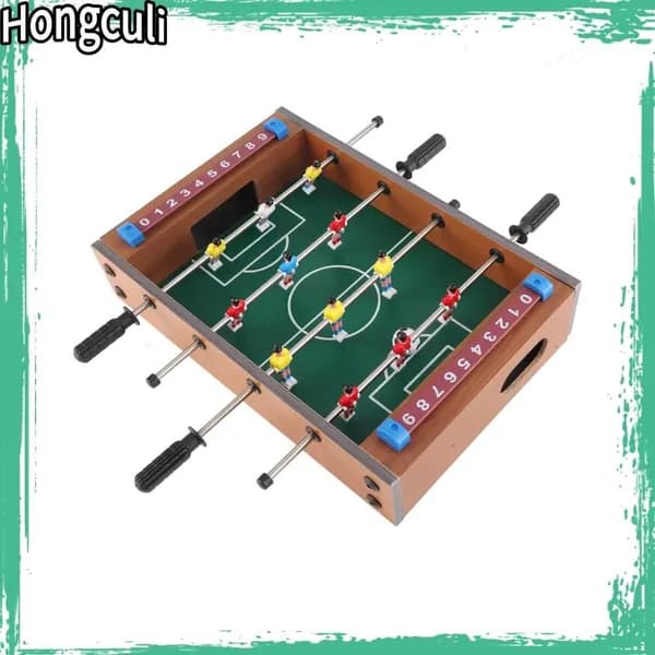 Детский настольный футбол, компактный и портативный для совместных игр
