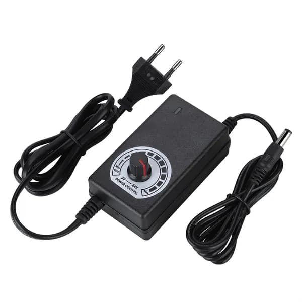 24W 3-24V Блок питания Зарядное устройство Адаптер с LED-дисплеем Регулировка напряжения