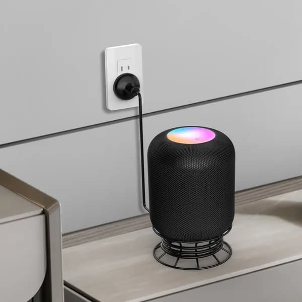 подставка под колонку HomePod 2, прочная сталь, черная