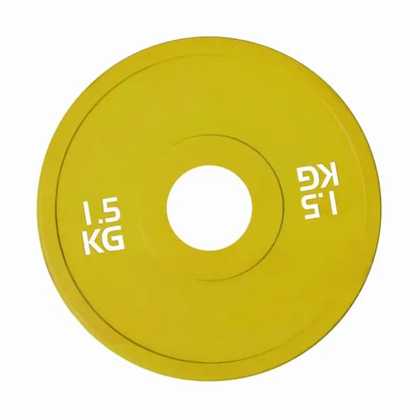 Диски для штанги, 1.5 кг, диаметр диска: 17.5 см