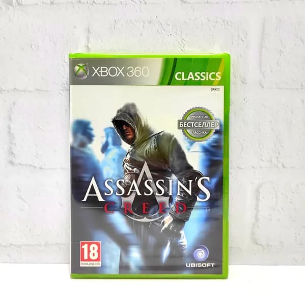 Assassins Creed Английский язык Видеоигра на диске Xbox 360. Товар уцененный