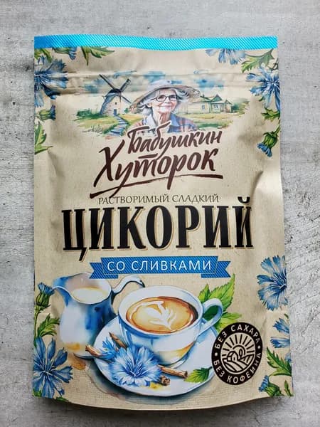 Цикорий натуральный со сливками 130 гр х 1шт