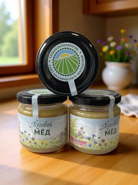 Мед Луговой Органик