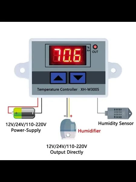 Гигрометр XH-W3005 12V