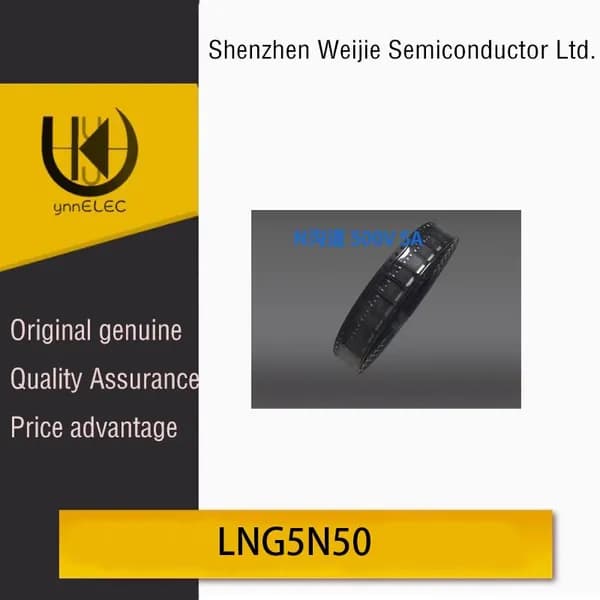 10 шт.-Совершенно новый чип MOSFET LNG5N50 N-канальный 500 В 5 А TO-252 5N50