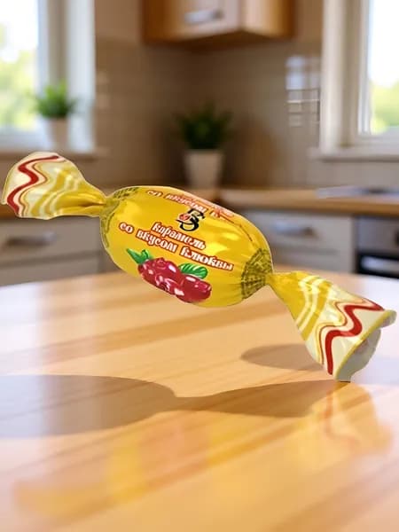Карамель со вкусом "Клюквы" BAYAN SULU 250г. Казахстан