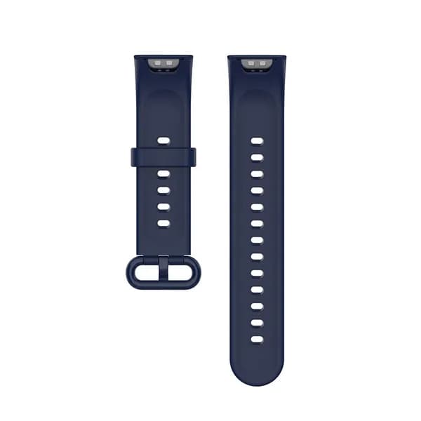 Силиконовый ремешок для Redmi Watch 2 и Watch 2 Lite, тёмно-космический синий