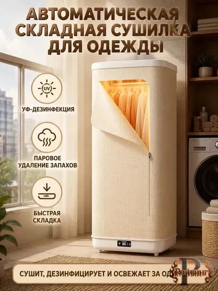Паровой шкаф для одежды с сушкой