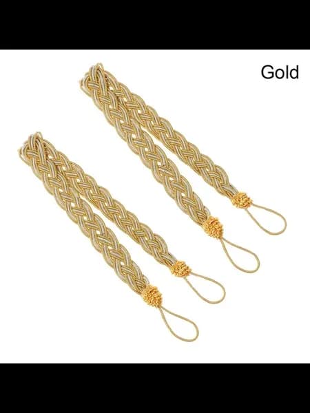 Плетеная лента для штор Gold, 2 шт