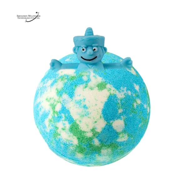 Бомбочка для ванны игрушка для детей, растворимая для купания