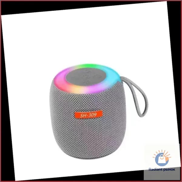 USB колонка с сабвуфером, Bluetooth, портативная, громкая, настольная, мини-аудиосистема