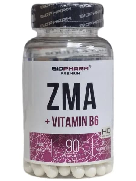 Анаболический комплекс Biopharm ZMA+Витамин 6 90 капсул