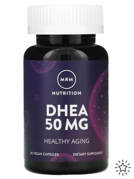 ДГЭА (дегидроэпиандростерон) DHEA 50 мг 90 веганских капсул