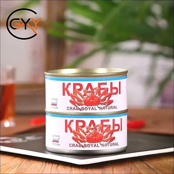 Китайский ресторан "Консервированное мясо краба&130г*2 банки