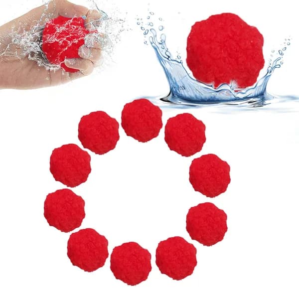 Мячи водные многоразовые, 10 штук