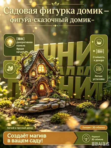 Фигурка садовая