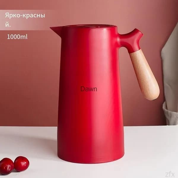 Электрический чайник mzm-20260515175115129, белый, красный