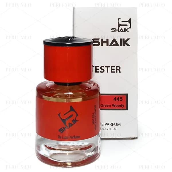SHAIK PLATINUM MW 445 Green Woody III AJ ARAB Парфюмерная вода 25мл Unisex