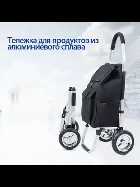 Сумка-тележка Черный