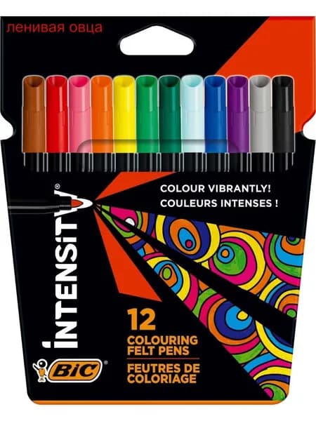 BIC Набор фломастеров, 12 шт.