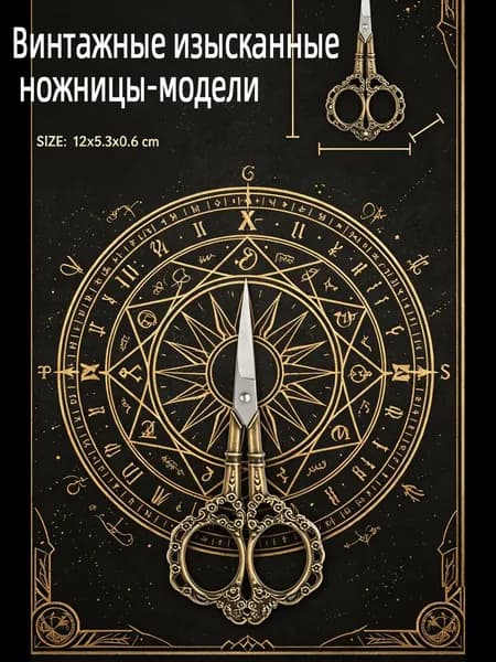 Винтажные изысканные ножницы-модели Коллекционные эксклюзивные ножницы-модели