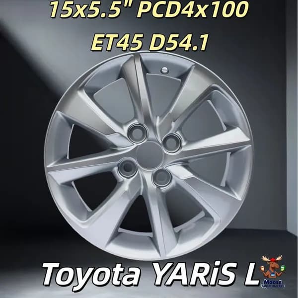 Toyota 15-дюймовые легкосплавные диски Колесный диск 15x5.5" PCD4х100 ET45 D54.1