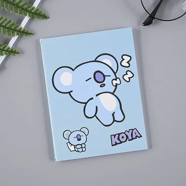 Блокнот BTS BT21 Koya и наклейки