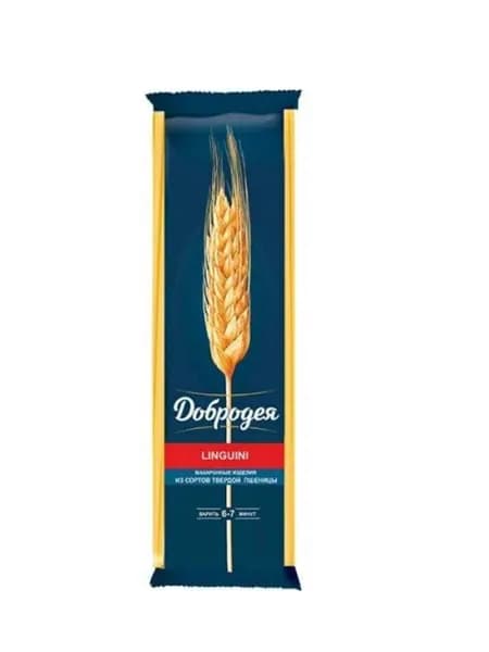 Добродея Макаронные изделия Лапша длинная Linguine, 900 гр