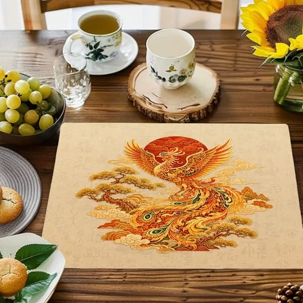 Салфетка сервировочная Искусственные материалы 32x42см, 1шт.