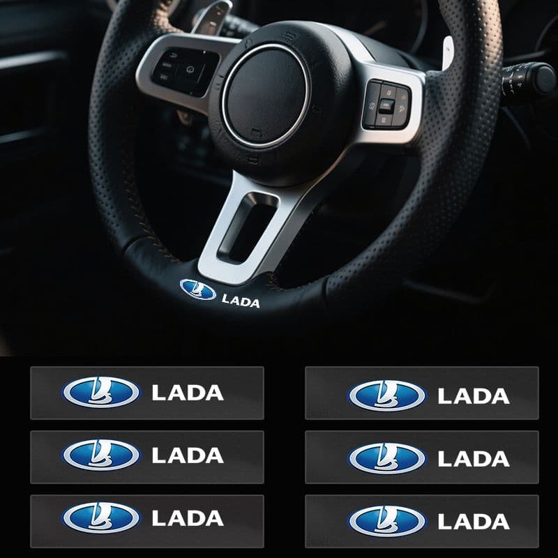Наклейка для украшения интерьера автомобиля Skoda с логотипом