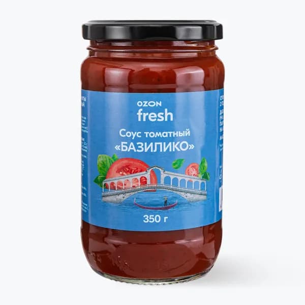 Соус томатный Базилико Ozon fresh, 350 г