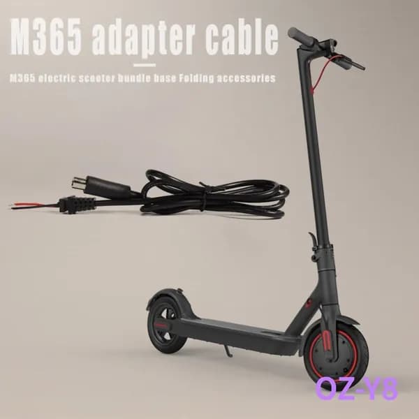 Зарядный кабель для самоката Xiaomi M365, 42 В, 2 А, разъём 8 мм
